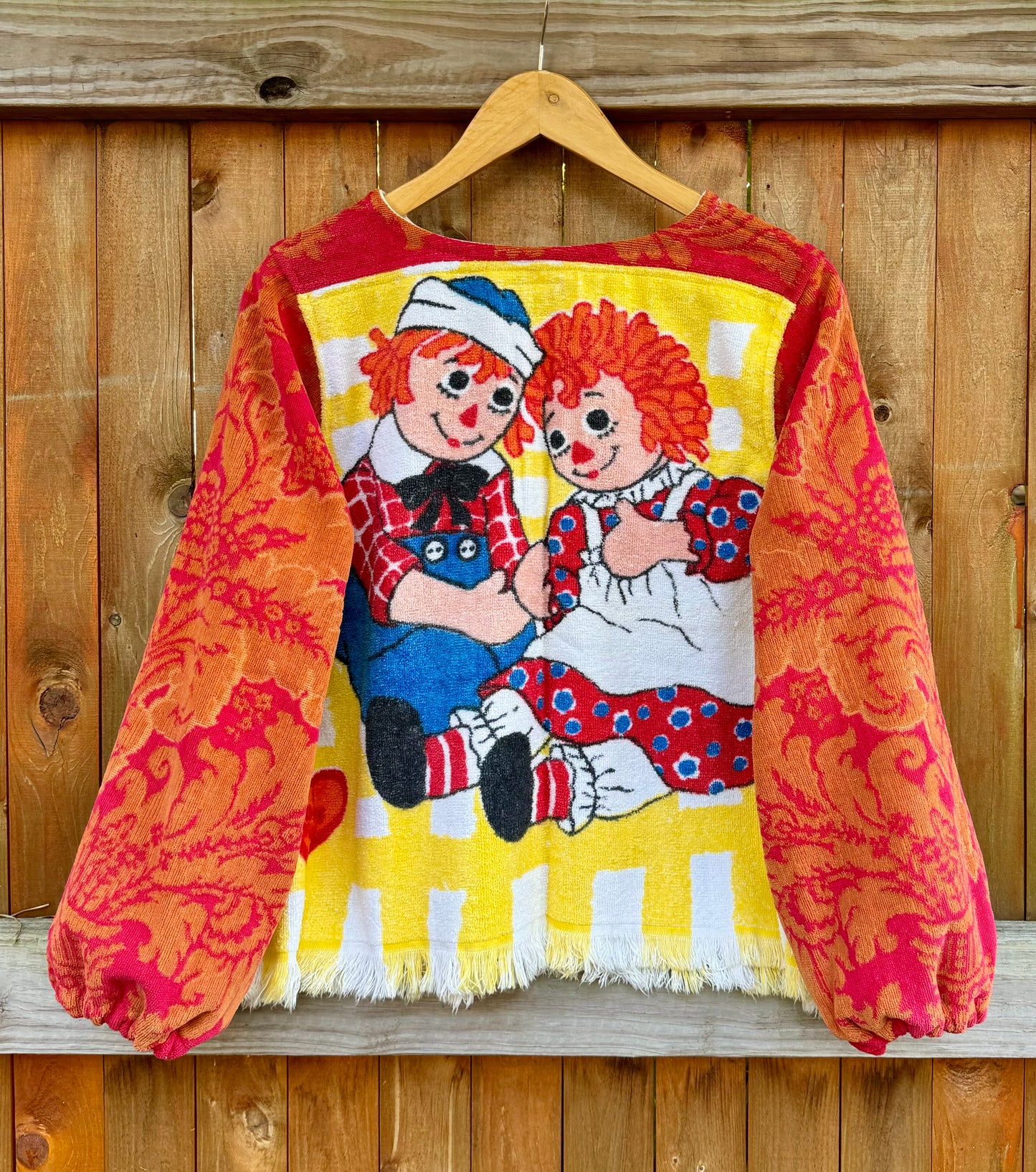 Raggedy Ann & Andy crewneck, S/M