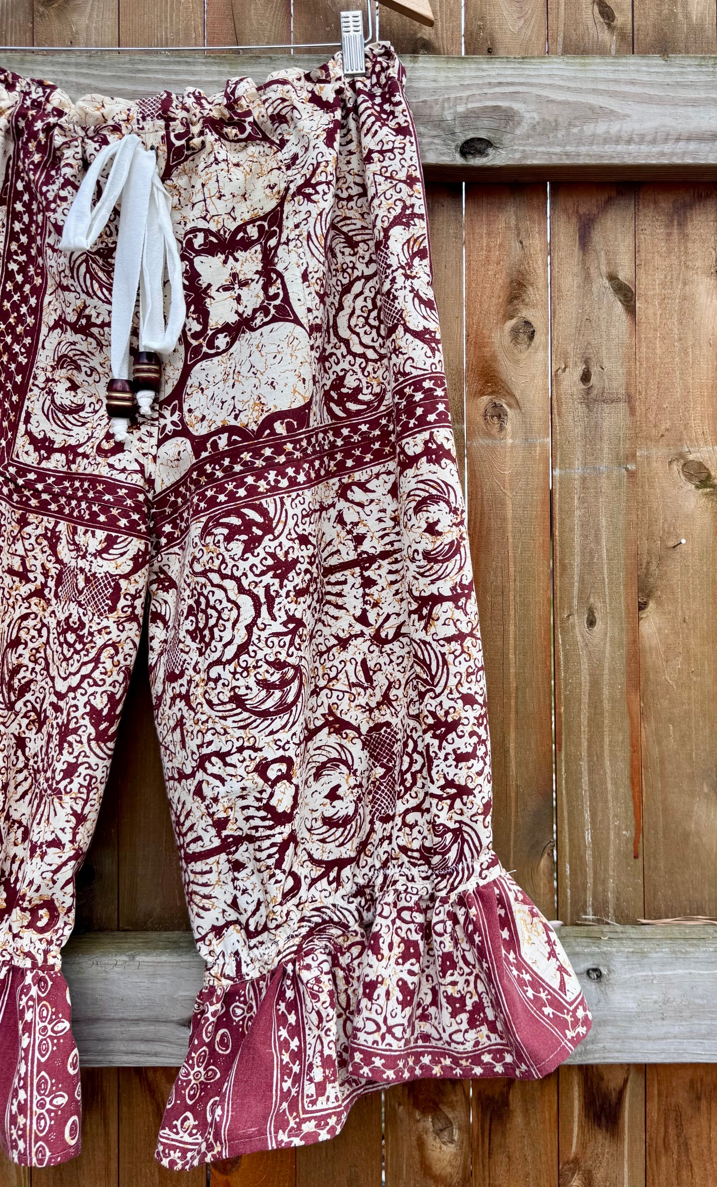 Block print Betty bloomers, XL+