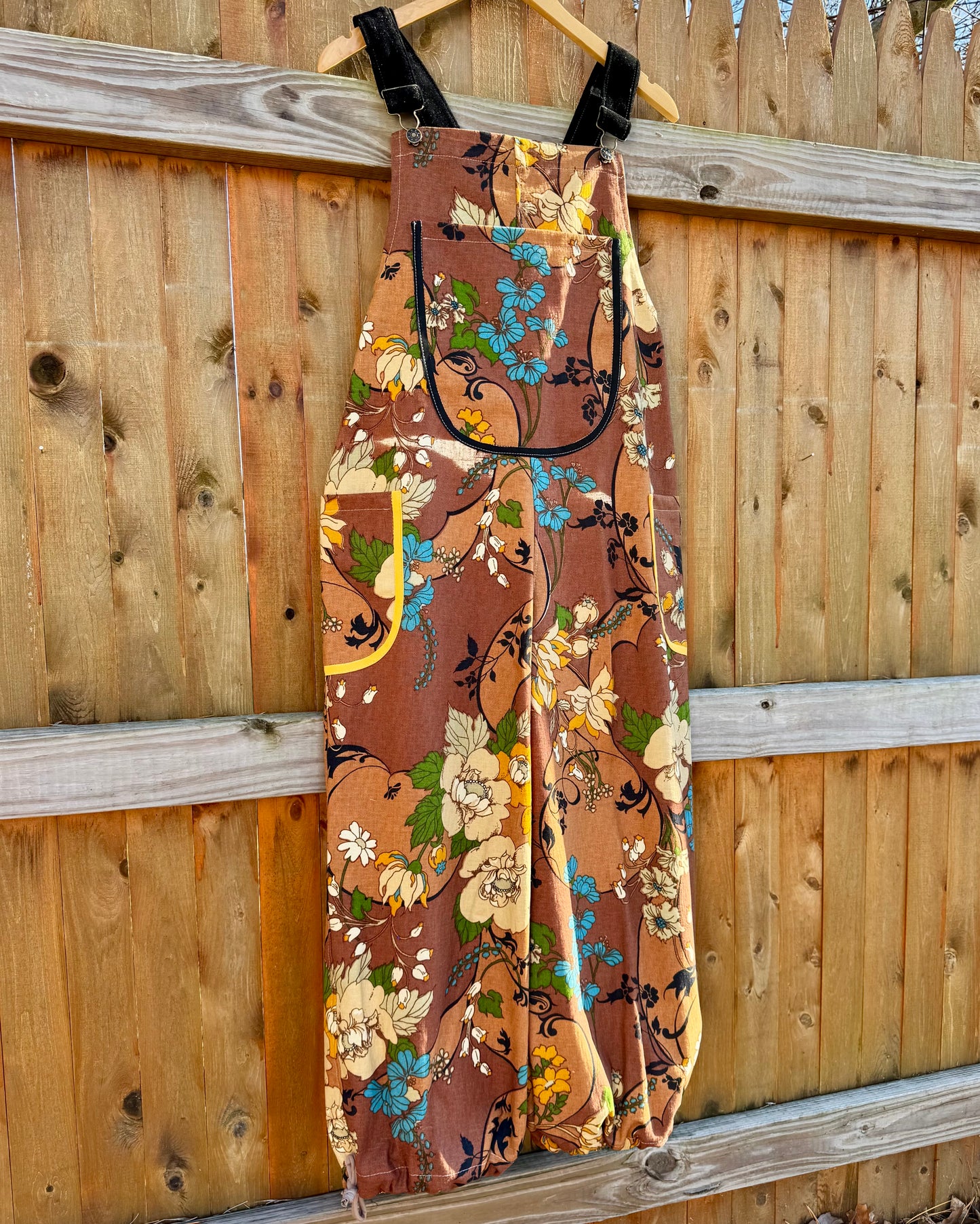 Wildflower mountain overalls, M/L