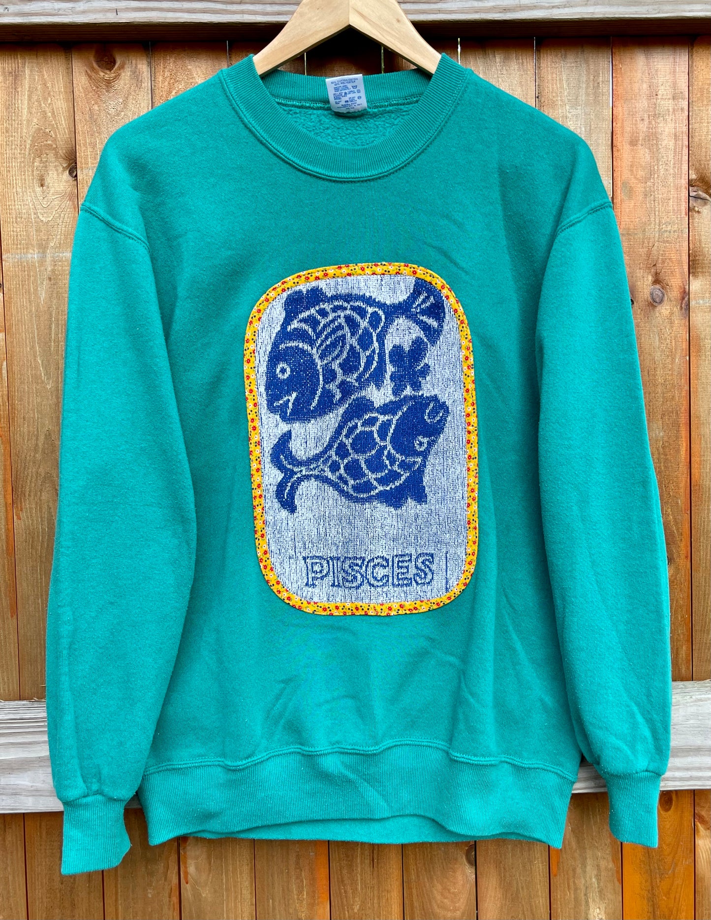 Zodiac sweatshirt, Pisces, XS/S/M