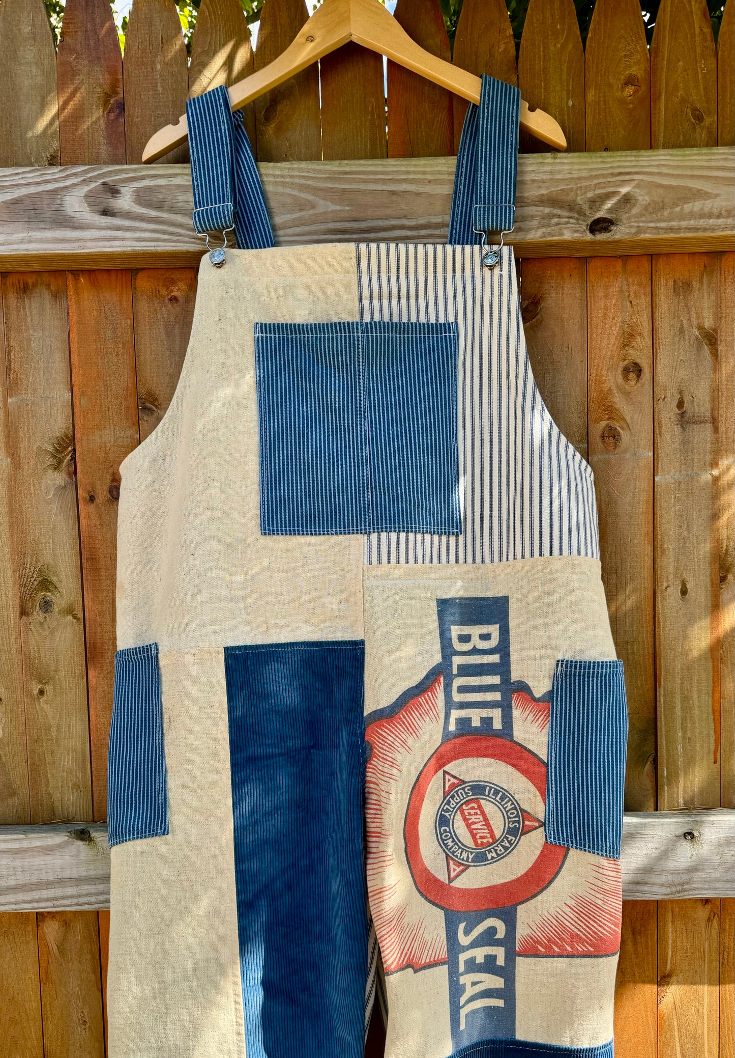 Blue Seal overalls, XL/XXL