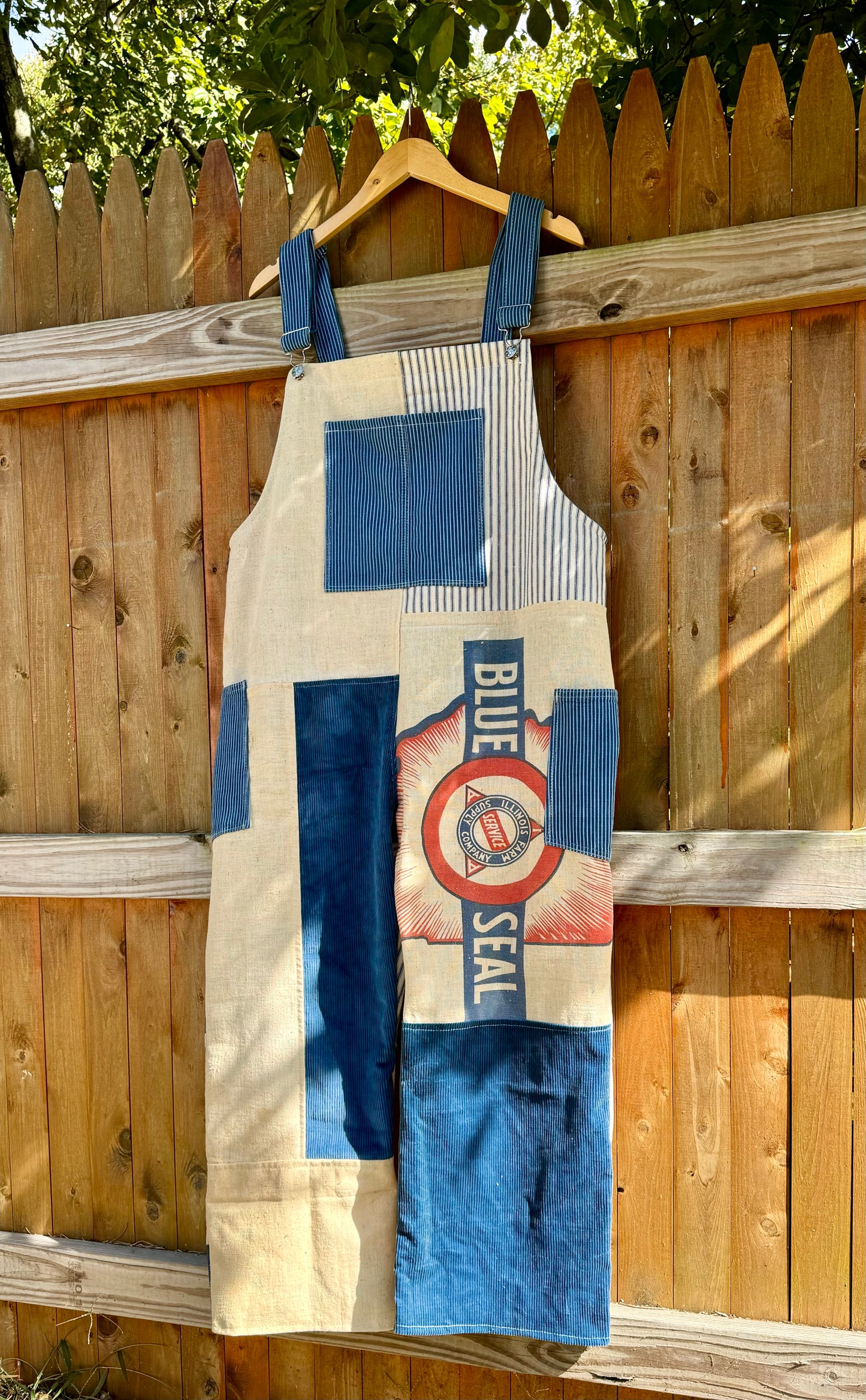 Blue Seal overalls, XL/XXL