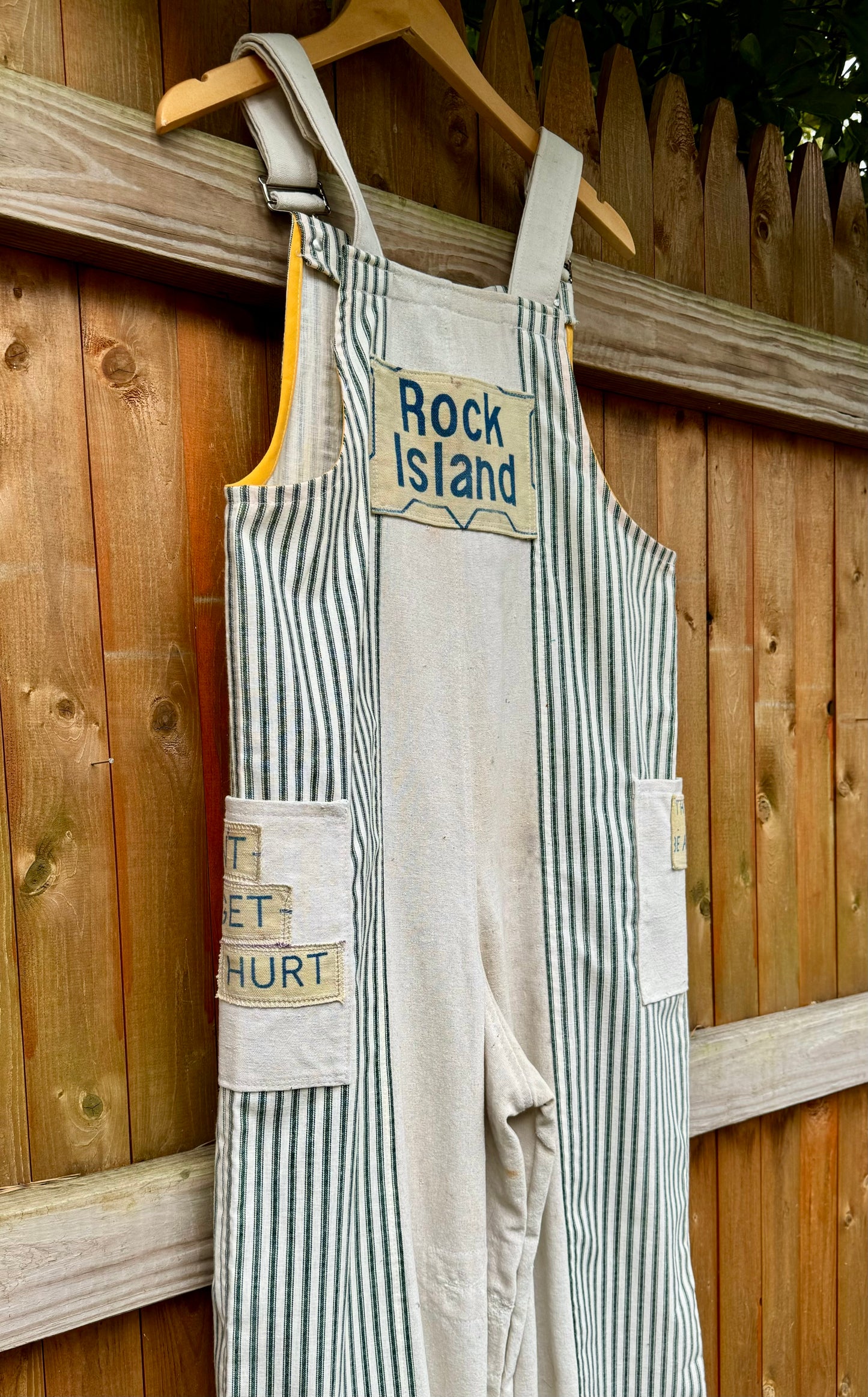 Rock Island rail overalls, M/L