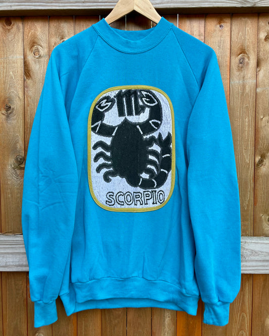 Zodiac sweatshirt, Scorpio, M/L