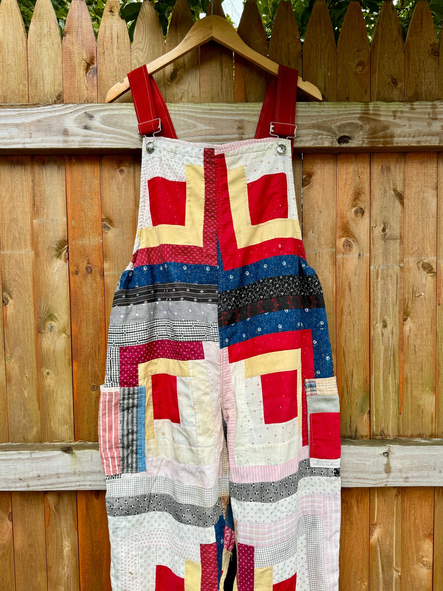 Log cabin overalls XL/XXL