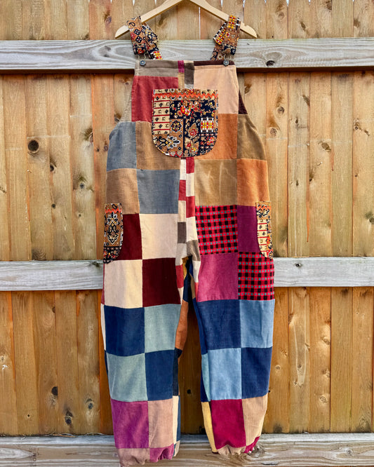 Mad hatter overalls, XL/XXL