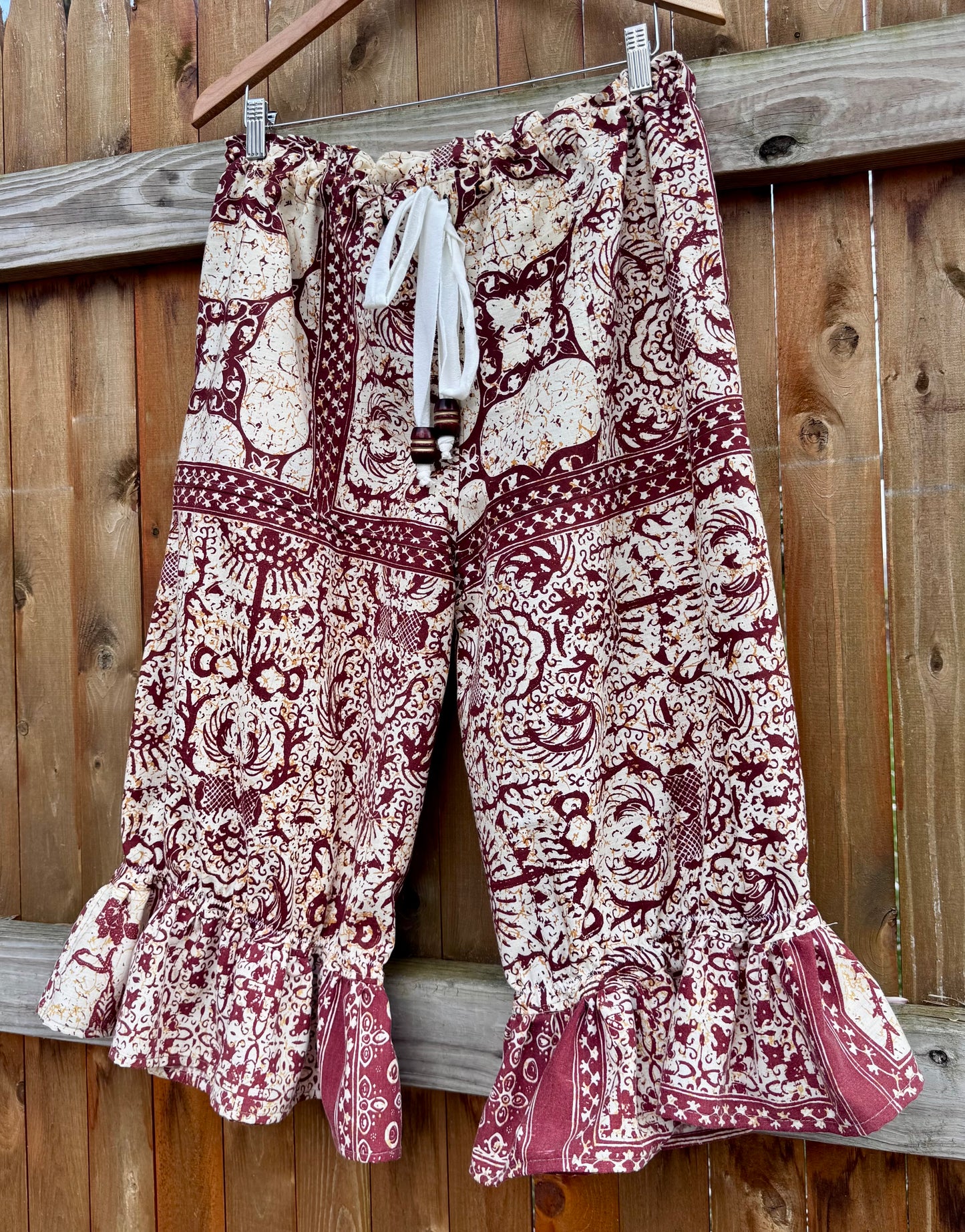 Block print Betty bloomers, XL+