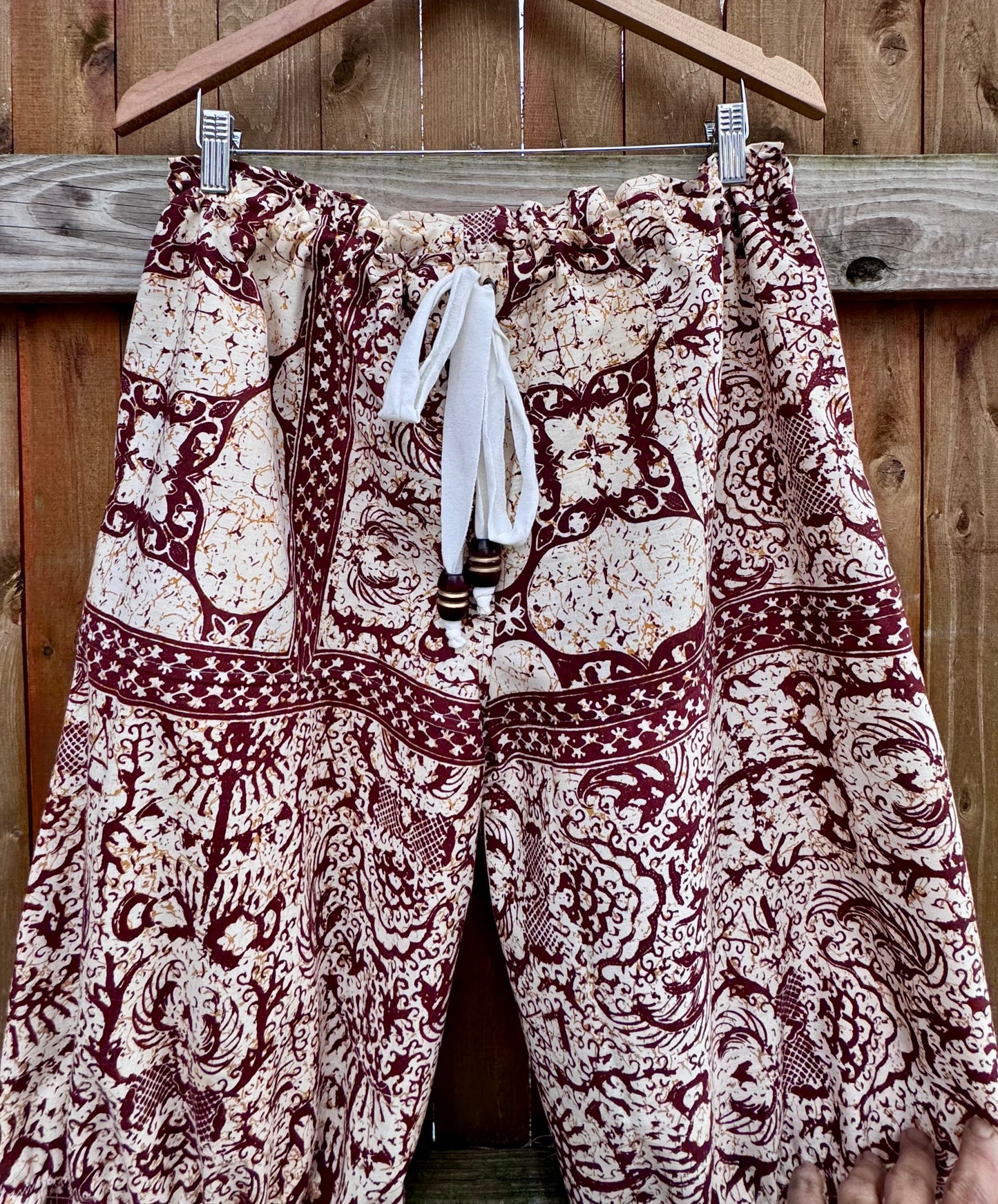 Block print Betty bloomers, XL+
