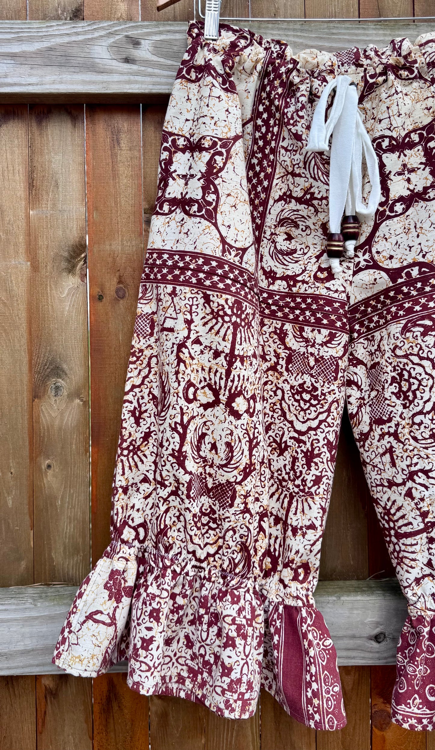 Block print Betty bloomers, XL+
