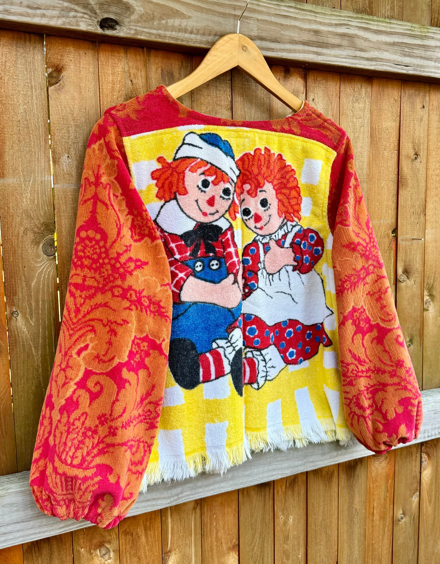 Raggedy Ann & Andy crewneck, S/M