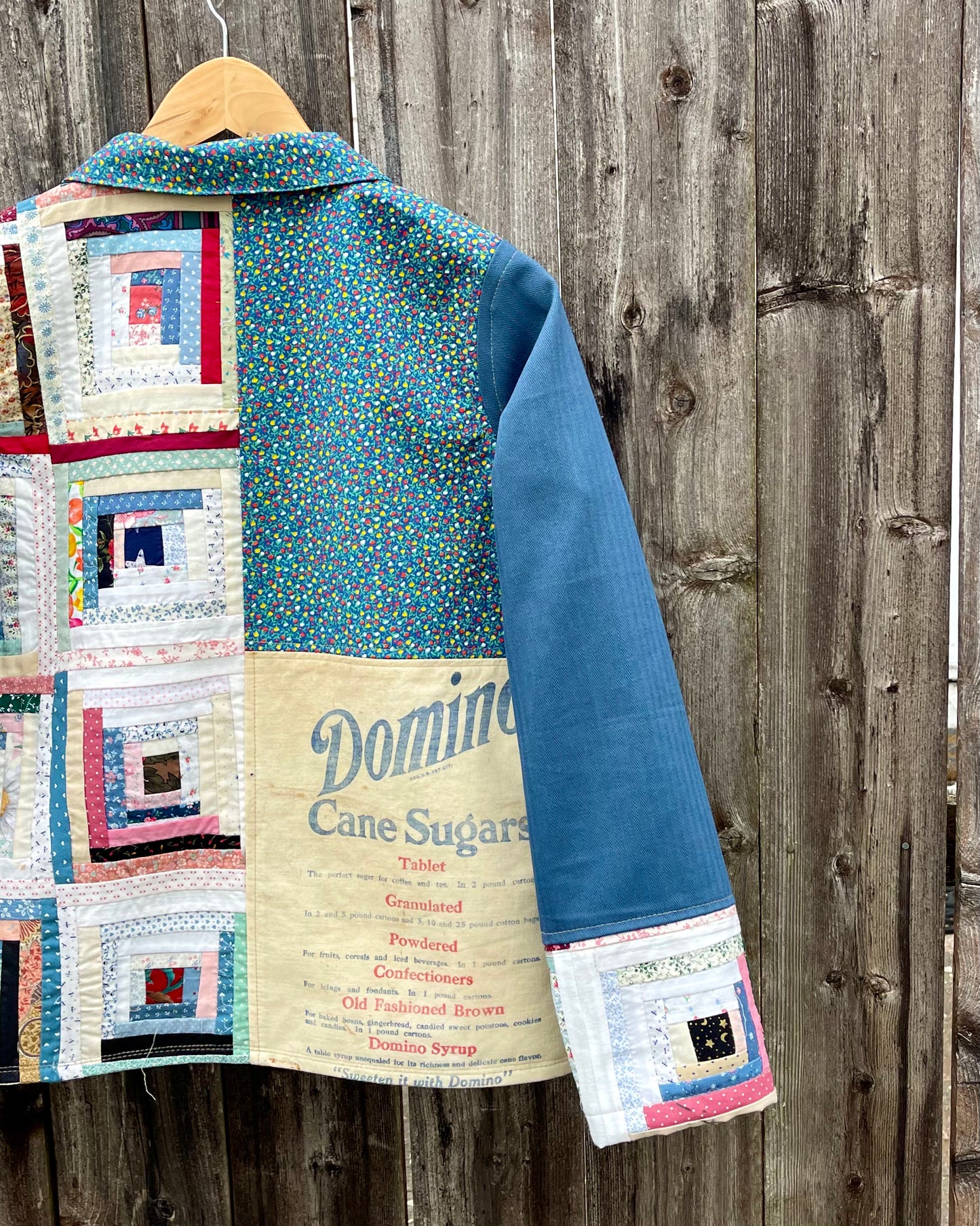 Domino sugar sack jacket S/M